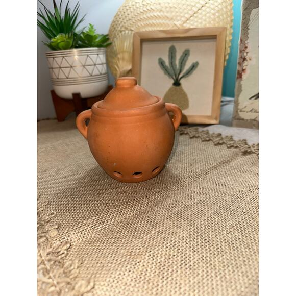 GUC Terracotta Rust Color Garlic Kepper Storage for Kitchen - Picture 6 of 8